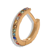 Earring with diamond zircon crystal earring – Jewelry Gift Ideas — 2