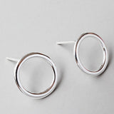 Plain Tremella Pin Round Earrings – Thoughtful Gifts — 5