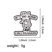 Frog Quotation Brooch Cartoon Golden M Badge – Jewelry Gift Ideas — 4