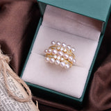 Freshwater Pearl Multi-Bead Ring – Meaningful Gifts — 6