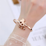 Simple Personality Horse Smooth Diamond Titanium – Jewelry Gift Ideas — 2