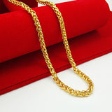 Brass Gold-plated Necklace Men And Women – Jewelry Gift Ideas — 2