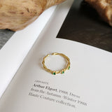 Adjustable wild woven ring – Special Occasion Gifts — 8