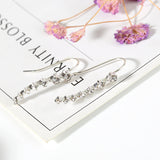 7 long rhinestone bridal earrings – Everyday Gifts — 6