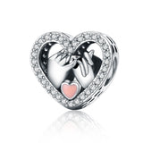Heart-shaped Combination Silver Beads – Everyday Gifts — 6