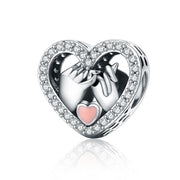 Heart-shaped Combination Silver Beads – Everyday Gifts — 6