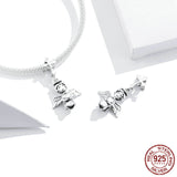S925 Sterling Silver Angel Wings Pendant, Cross – Jewelry Gift Ideas — 5