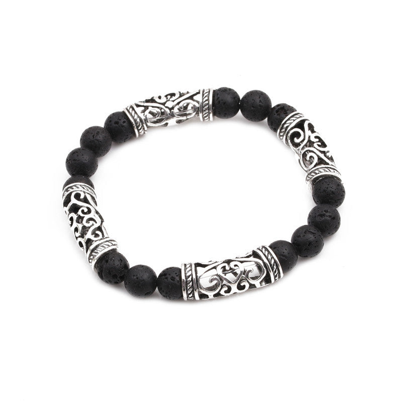 Energy Volcanic Stone Viking Bracelet Yoga – Jewelry Gift Ideas — 1