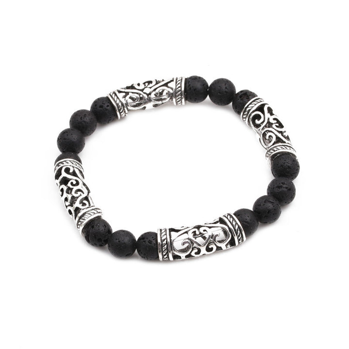 Energy Volcanic Stone Viking Bracelet Yoga – Jewelry Gift Ideas — 1