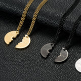 Dumbbell piece couple pendant – Jewelry Gift Ideas — 3