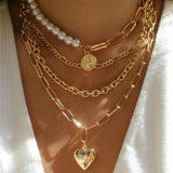 Women's Simple Fashion Multi-layer Necklace – Jewelry Gift Ideas — 11