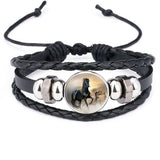 Fashion Hand-Woven Horse Cowhide Bracelet Bracelet – Stylish Gifts — 7