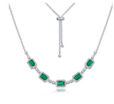 S925 Silver Emerald Personality Fashion Ladies – Jewelry Gift Ideas — 4