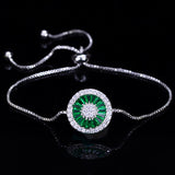 Round ladder zircon bracelet – Jewelry Gift Ideas — 7