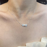 Minimalist Preppy Style Bow Tie Clavicle Chain – Stylish Gifts — 5