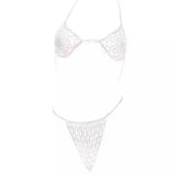 Fashion Mesh Body Chain Set Shiny Rhinestones – Stylish Gifts — 2