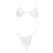 Fashion Mesh Body Chain Set Shiny Rhinestones – Stylish Gifts — 2