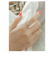 Sterling925 Silver Ring Water Ripple Color Silver – Everyday Gifts — 5