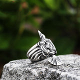 Beier's New Viking Titanium Steel Ring Retro – Special Occasion Gifts — 3
