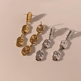 Long Irregular Pendants Earrings Stainless Steel – Everyday Gifts — 8