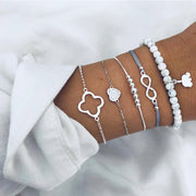 Bead Chain Bracelet Set Anklet – Jewelry Gift Ideas — 2