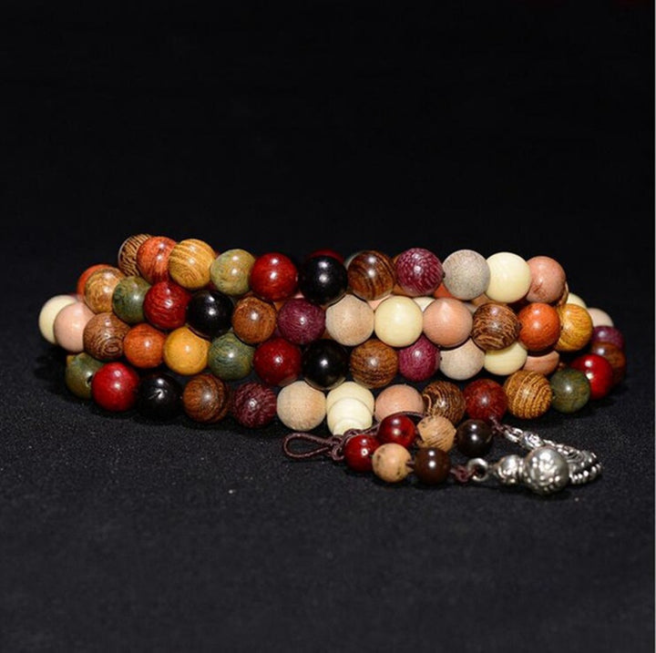 Golden Sandalwood Blood Dragon Wood Buddhist Bead – Jewelry Gift Ideas — 1