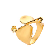 Solid geometry lady ring – Unique Gift Ideas — 6