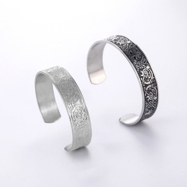 Plant Small Tree Stainless Steel Bracelet – Jewelry Gift Ideas — 1