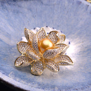 Freshwater pearl brooch brooch – Jewelry Gift Ideas — 1