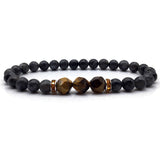 Glitter stone volcanic stone bracelet – Jewelry Gift Ideas — 7