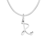 Women's Stainless Steel Necklace With Letter – Jewelry Gift Ideas — 5