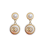 925 Silver Needle French Retro Pearl Earrings – Everyday Gifts — 5