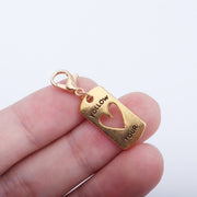Lobster Clasp Gold English Word Alloy Pendant – Jewelry Gift Ideas — 5