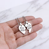 Good Sisters Girlfriend Love Stitching Necklace – Jewelry Gift Ideas — 2