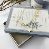 Natural Freshwater Pearl Feather Necklace Women – Jewelry Gift Ideas — 2