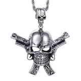Punk Retro Skull Ghost Head Necklace Pendant – Jewelry Gift Ideas — 5