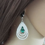 Crystal drop earrings – Special Occasion Gifts — 8