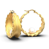 Creative Design Pearl Shell Eardrops – Small Gift Ideas — 5
