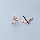 Insert diamond V stud – Gift Ideas — 4