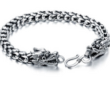 S925 silver bold domineering men's faucet bracelet – Gifts for Him — 3