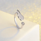 Wing Silver Female Ring Angel Ring Jewelry – Jewelry Gift Ideas — 4