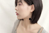 Velvet Long Cute Sweet Fluffy ball Earrings – Meaningful Gifts — 3