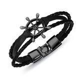Alloy Leather Charm Bracelets – Jewelry Gift Ideas — 10