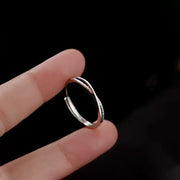 Sterling Silver Star Ring Female Niche Design Index – Gifts for Her — 5