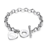 Titanium Steel Women's Bracelet Love Bracelet – Jewelry Gift Ideas — 5