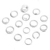 Silver Combination Ring Set – Gift Ideas — 3