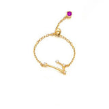 Twelve Constellation Ring with Diamonds – Everyday Gifts — 16