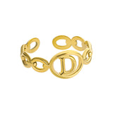 Men's And Women's Retro Design Ins Net Red Ring – Gifts for Her — 7