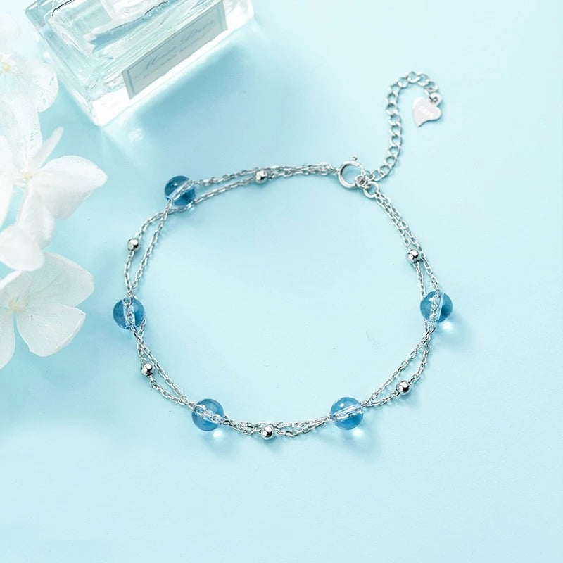 Double-layer bead bracelet – Jewelry Gift Ideas — 1