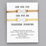 Wish card couple bracelets – Gifts for Couples — 3